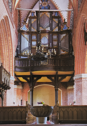 Orgel Stadtkirche Bergringfoto
